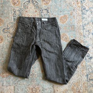 Gustin #138 charcoal organic hemp size 34 straight fit